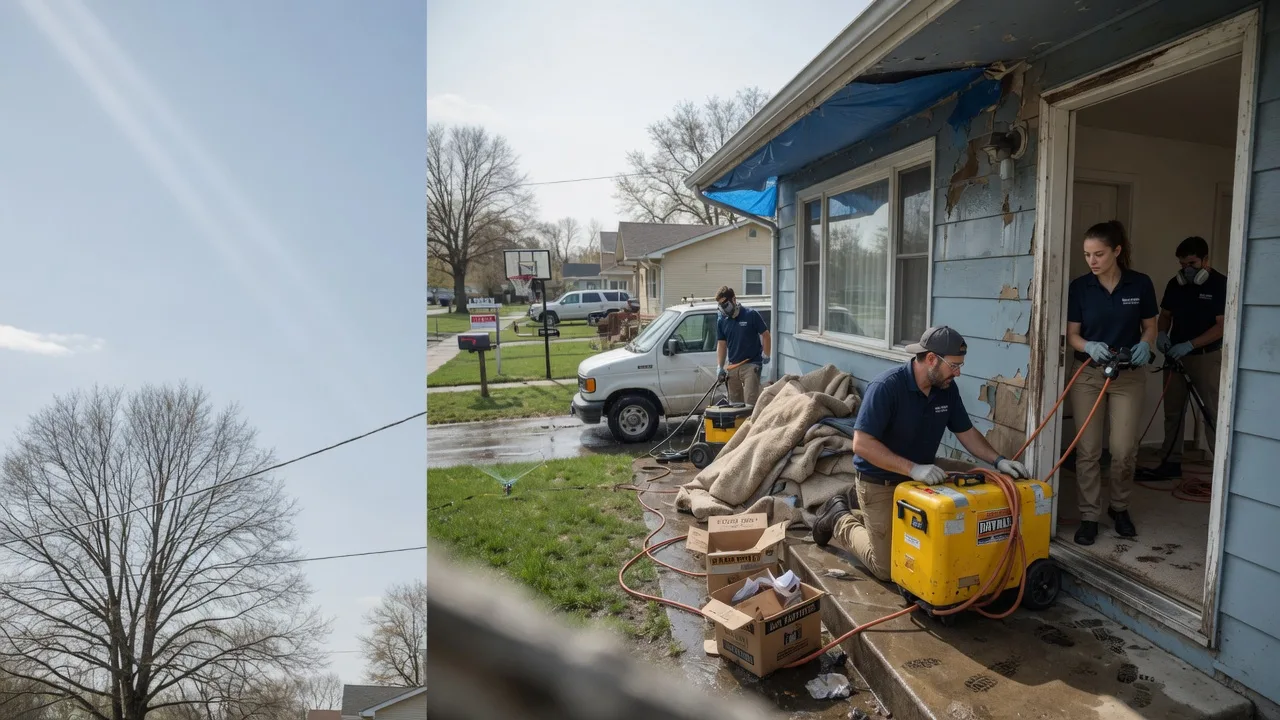 Basement Flood Cleanup in Baileys Harbor, WI near me